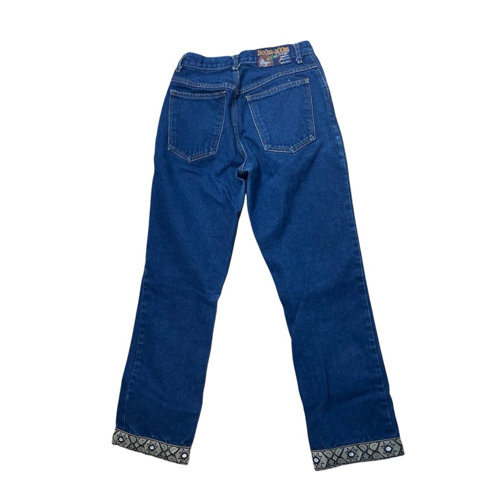 Y2K Jeans Boom Boom Boho 5 Dark Blue Denim Casual